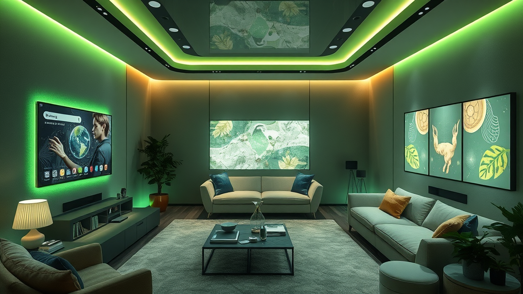 Futuristic smart home renovation London, eco-friendly design and build project
